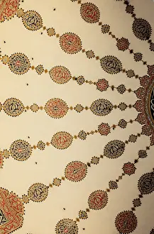 Ottoman Floral Art Prints: Floral art pattern example of the Ottoman time