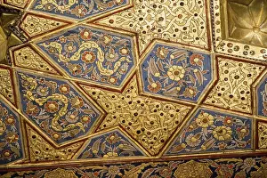 Ottoman Decorative Arts Prints: Floral art pattern example of the Ottoman time