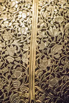 Embellished Decorative Item Prints: Floral art pattern example of the Ottoman time