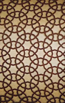 Ornate Decorative Items Prints: Floral art pattern example of the Ottoman time in view