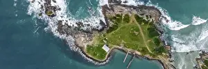 America Prints: Florianopolis, Armacao Beach Aerial View Print