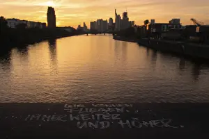 German City View Prints: WE CAN FLY. ALWAYS FURTHER AND HIGHER