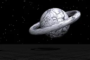 Starlit Sky Prints: Flying object in the starlit sky
