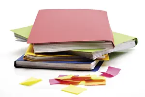 Still Life Studio Shots Prints: Folder and leaflet note pads