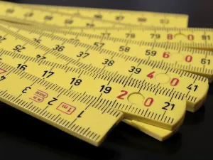 Handicraft Equipment Prints: Folding rule