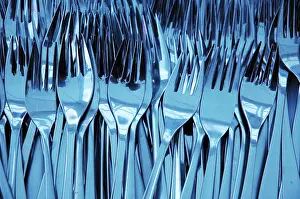 Kitchen Utensil Collection Prints: Forks