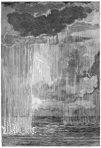 No People Vintage Illustration Prints: The formation of the atmosphere