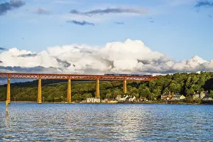 British Landmark Photography Prints: Forth Bridge, Queensferry Crossing