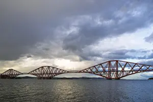 Forth Bridge Prints: Forth Bridge Print, Queensferry Crossing, Scotland