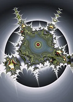 Modern Digital Illustration Prints: Fractal graphics, abstract