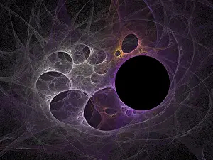 Digitally Generated Image Prints: Fractal object