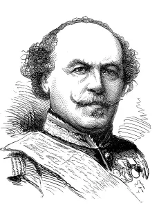 French Marshal Francois Certain de Canrobert Print