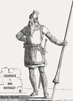 Frederick I, Holy Roman Emperor Print (1155-1190)