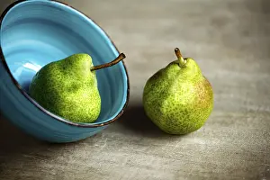 Fresh Fruit Nutrition Prints: Fresh pears