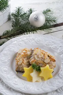 Grilled Fish Recipes Prints: Fried CARP with almonds