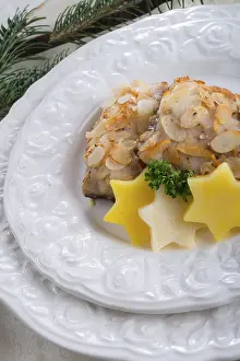 Healthy Lunch Options Prints: Fried CARP with almonds