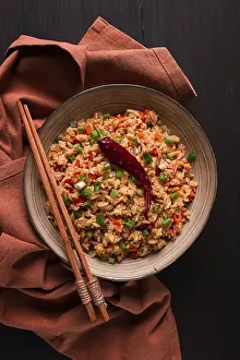 Homemade Fried Rice Print, Chinese Cuisine