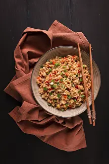 Fried Rice Prints: Fried Rice, with vegetables and egg
