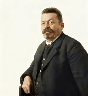 Digitally Edited Image Prints: Friedrich Ebert, 1871 - 1925
