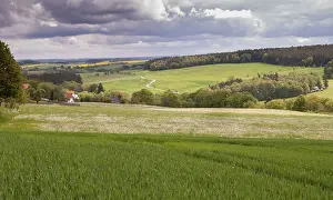 Thuringia Landscape Prints: Frotschau, Germany, Greiz, Thuringia