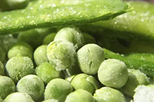 Low Calorie Food Options Prints: Frozen peas