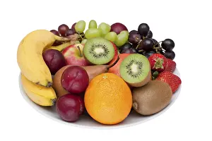 Food Photography Studio Background Prints: Fruit plate