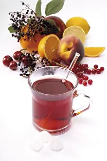 Hot Beverage Recipes Prints: Fruit tea
