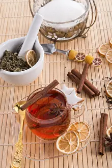 Citrus Fruit Tea Prints: Fruit tea