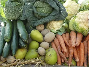 Uninhabited Grocery Store Prints: Fruit and vegetables