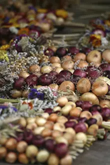 Vegetable Appetizers Prints: Fully cooked vegetable onions