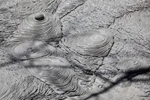 Rincon De La Vieja National Park Prints: Fumarole with bubbling grey mud