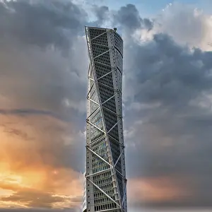 High Rise Residential Building Prints: Futuristic skyscraper, Turning Torso