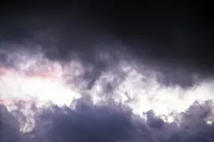 Dark Cloud Formation Prints: Gap in a dark cloud formation