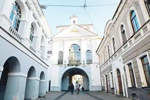 Prints of Gate of Dawn at old town in Vilnius, Lithuania Vilnius Prints: Gate of Dawn Print, Vilnius Old Town, Lithuania
