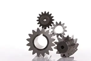 Cogwheel Mechanics Prints: Gear wheels
