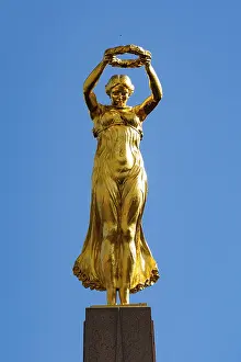 Prints of Gelle Fra, Monument of Remembrance, a war memorial in Luxembourg City Glle Fra, Monument of Remembrance, a war memorial in Luxembourg City Luxembourg Prints: Gelle Fra Print, Luxembourg City War Memorial