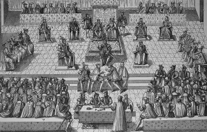 Traditional European Crafts Prints: General Assembly of the Nobles