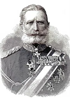 Horse Riding Illustration Prints: General of the Cavalry of Witzendorff