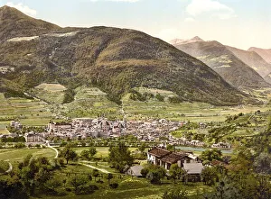 Southern Europe History Prints: General view of Brixen, Brixanone