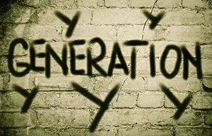 Conceptual Photo Symbolism Prints: Generation Y Concept