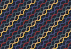 Geometric Pattern Design Prints: Geometric pattern template. template with trendy abstract geometric pattern