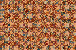 Abstract Geometric Pattern Prints: Geometric pattern template. template with trendy abstract geometric pattern