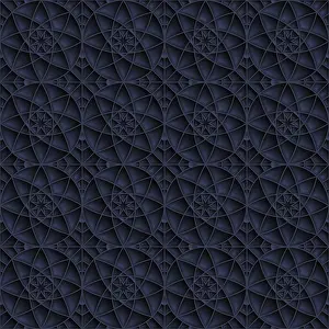 Symbolic Star Image Prints: Geometric star pattern, vector background