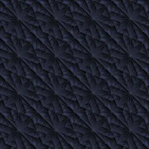 Symmetrical Geometric Shape Prints: Geometric star pattern, vector background