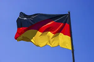 European Nationality Flags Prints: German flag