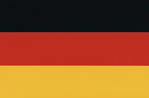 Central European Flag Prints: German Flag of Germany