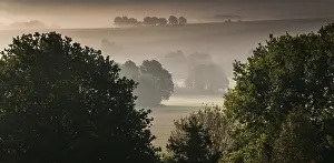 Autumnal Atmosphere Prints: Germany, Greiz, Thuringia, Thuringia