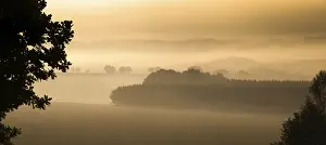 Autumnal Atmosphere Prints: Germany, Greiz, Thuringia, Thuringia