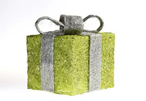 Wrapped Birthday Presents Prints: Gift box, present