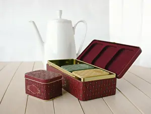 Hot Beverage Photography Prints: Gift collection in boxes of tea
